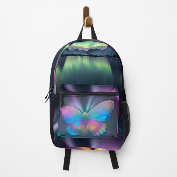 Item preview, Aurora Borealis Butterfly Northern Lights Space Moth designed and sold by The Devil That You Forgot.