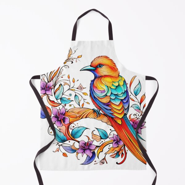Item preview, Bird in the Flower World: Colorful Art designed and sold by MateLDN.
