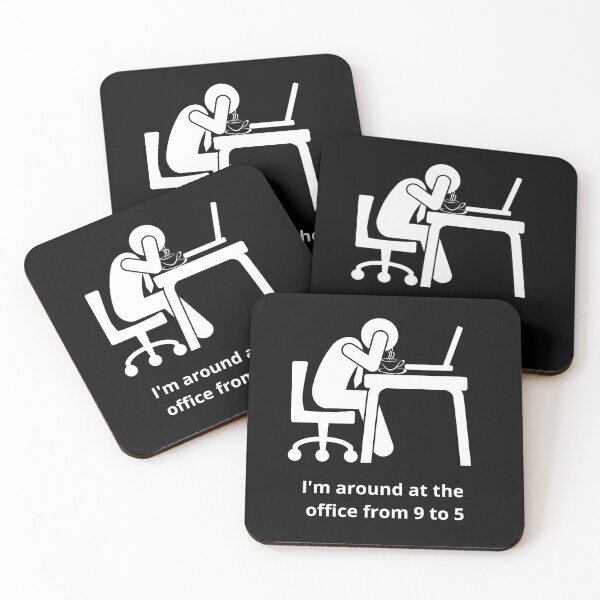 Item preview, I'm around at the office from 9 to 5 designed and sold by LYDIA0304.
