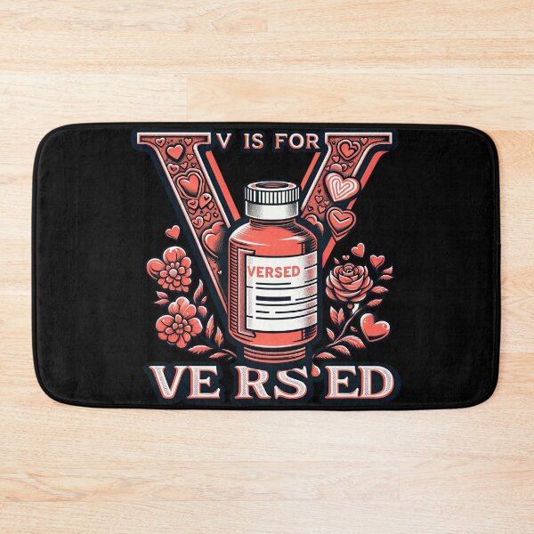 Item preview, V Is For Versed Funny PACU CRNA Nurse Valentines Day T-Shirt designed and sold by MAPDDesigns.