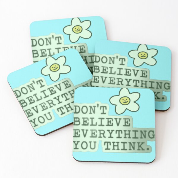 Item preview, Don't believe everything you think  sticker designed and sold by KRVC Studio .
