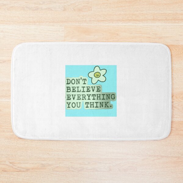 Item preview, Don't believe everything you think  sticker designed and sold by KRVC Studio .