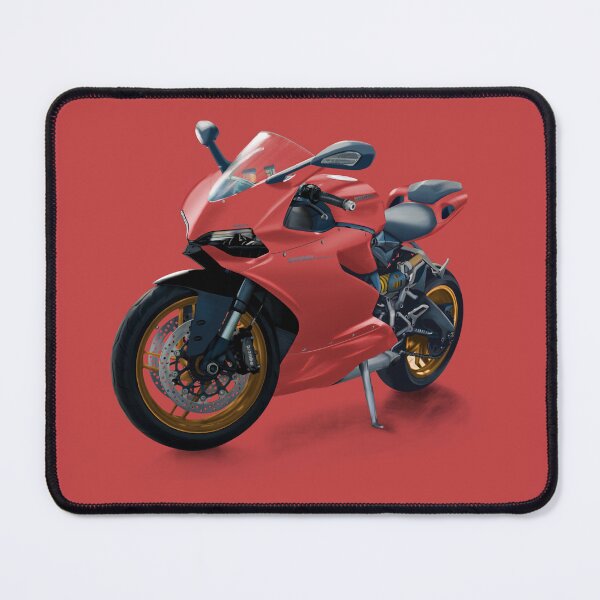 Item preview, Ducati Superbike Panigale - Cadmium Red and Gold Wheels Version, any color available! designed and sold by Steve Kidd Art.