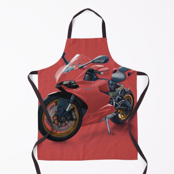 Item preview, Ducati Superbike Panigale - Cadmium Red and Gold Wheels Version, any color available! designed and sold by Steve Kidd Art.