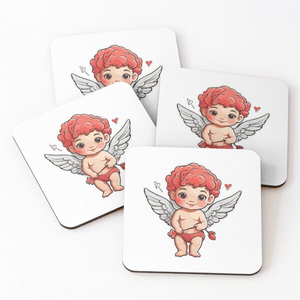 Item preview, Cute Cupid Sticker 1 designed and sold by NinePixel.
