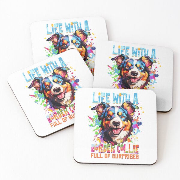 Item preview, Life with a Border Collie designed and sold by For Dog Sake!®.