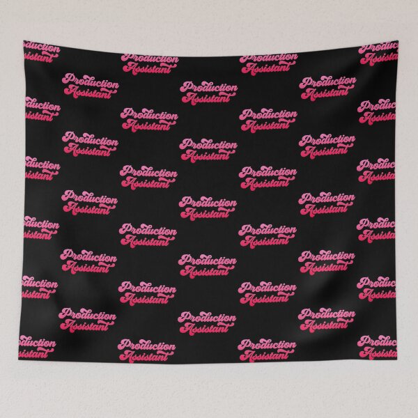 Item preview, Groovy Production Assistant - Hot Pink Gradient designed and sold by NermilioDesigns.
