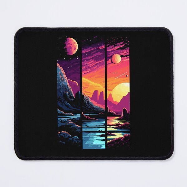 Item preview, Mystical Cosmos Collage: Retro Extraterrestrial Visions Artwork. designed and sold by GiveMeMood.