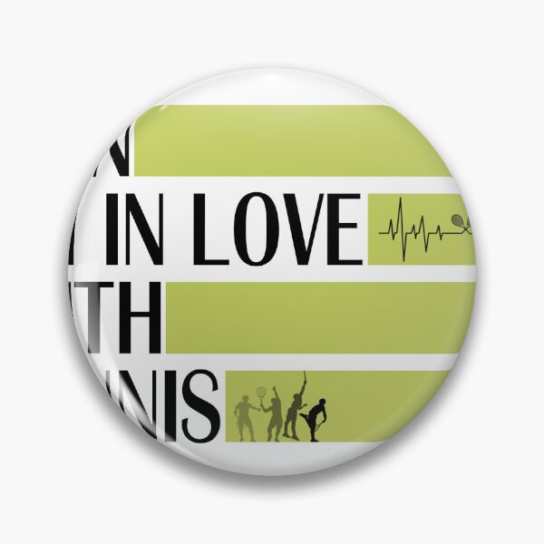 Item preview, funny MAN IM IN LOVE WITH TENNIS meme with cool tennis heart beat with raquette , usopen tennis for dad designed and sold by C1arity.