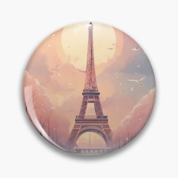 Item preview, Paris France Vintage Poster designed and sold by KarakitAI.