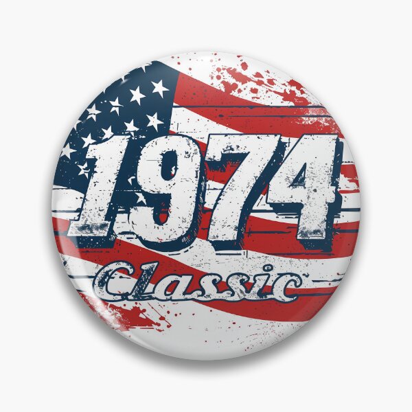 Item preview, Born in '74, Worn with Pride USA designed and sold by Digital Dreamscape Artistry.