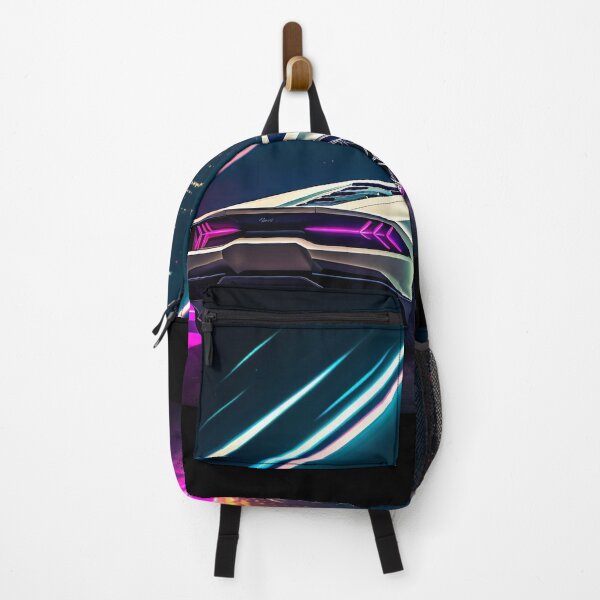 Item preview, Luminous Huracan: Abstract Neon Art Inspired by Lamborghini designed and sold by iQuorra.