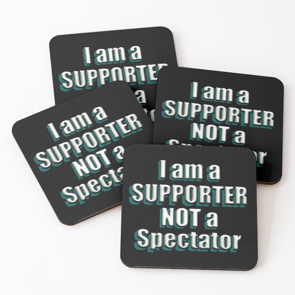 Item preview, I am a supporter NOT a spectator designed and sold by PicsByTony.