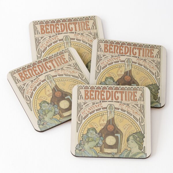 Item preview, Benedictine, by Alphonse Mucha. HIGH DEFINITION designed and sold by MINDTHECHERRY.
