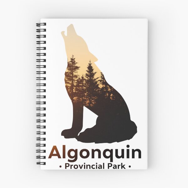 Item preview, Algonquin Provincial Park Wolf Silhouette designed and sold by cooperuliano.