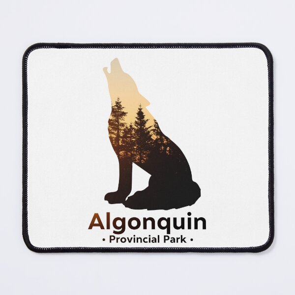Item preview, Algonquin Provincial Park Wolf Silhouette designed and sold by cooperuliano.