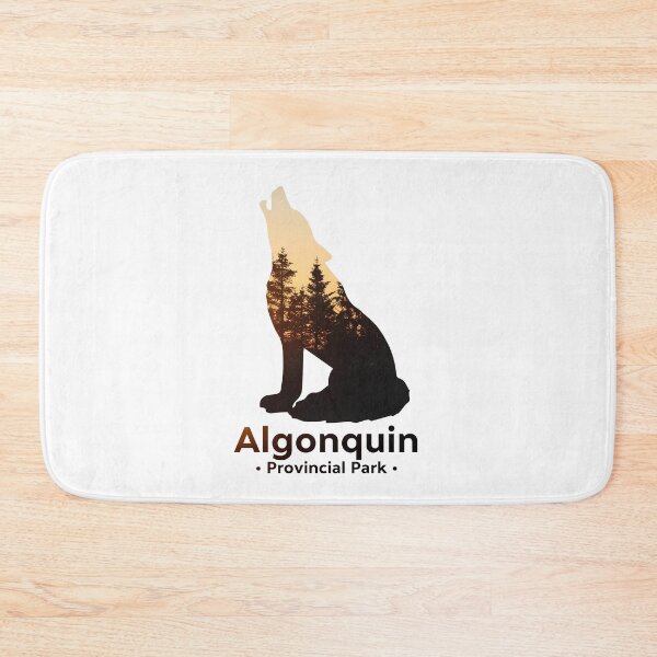 Item preview, Algonquin Provincial Park Wolf Silhouette designed and sold by cooperuliano.