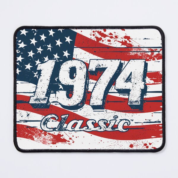 Item preview, Born in '74, Worn with Pride USA designed and sold by Digital Dreamscape Artistry.