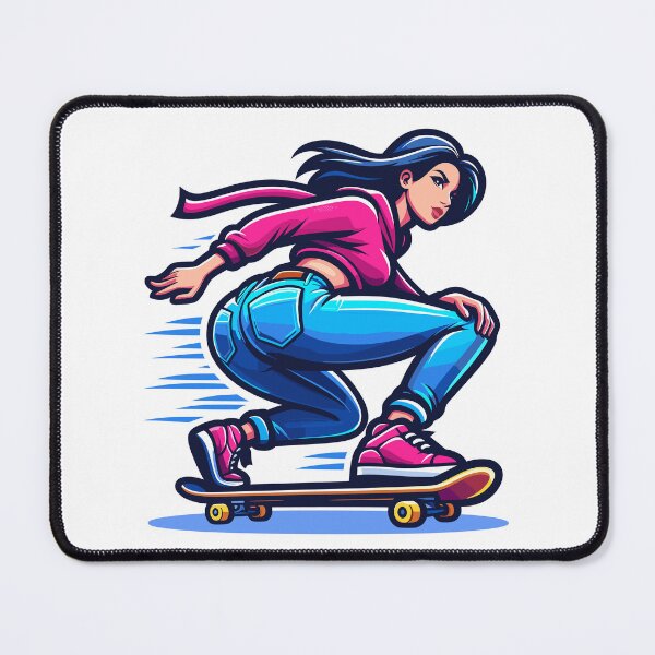 Item preview, Pink Skater Girl designed and sold by FRUU-design.