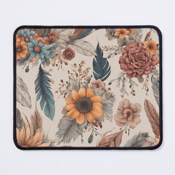 Item preview, Bohemian Flowers and Feathers designed and sold by Robertreitz.