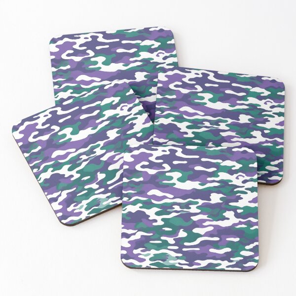 Item preview, Purple and green camouflage pattern designed and sold by TheCamoShop.