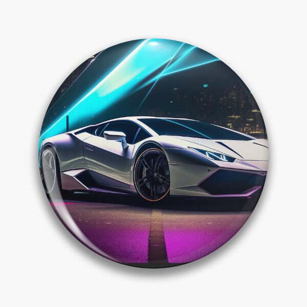 Item preview, Neon Fusion: Abstract Interpretation of the Lamborghini Huracan designed and sold by iQuorra.