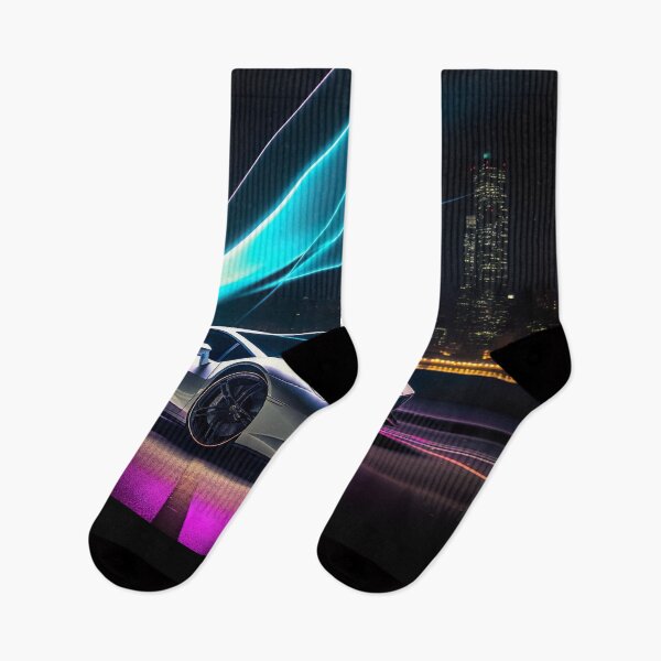 Item preview, Neon Fusion: Abstract Interpretation of the Lamborghini Huracan designed and sold by iQuorra.
