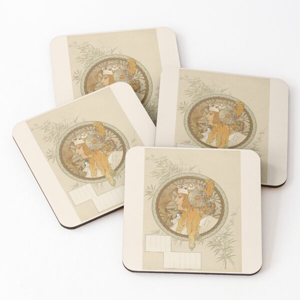 Item preview, Byzantine Heads: Blonde, by Alphonse Mucha. HIGH DEFINITION designed and sold by MINDTHECHERRY.