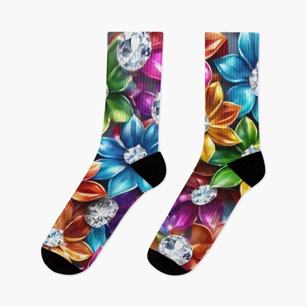 Item preview, Colorful Diamond Flowers 2 designed and sold by SweetRossel.
