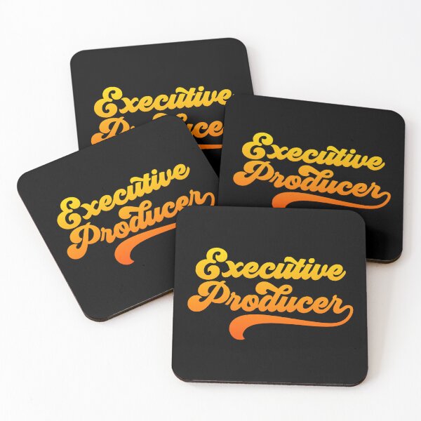 Item preview, Groovy Executive Producer - Fire Orange Gradient designed and sold by NermilioDesigns.