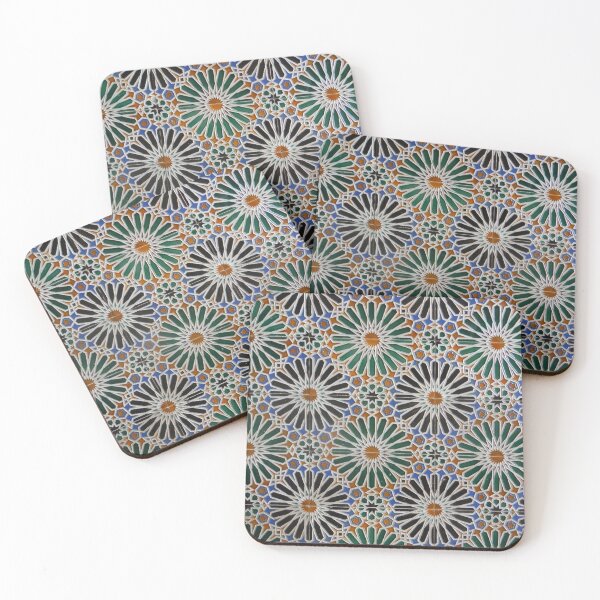 Item preview, Moroccan tiles mosaic boho bohemian  designed and sold by StudioAkubi.