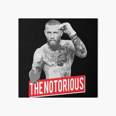 "Conor Mcgregor The Notorious" Art Board Print For Sale By Bibinik ...