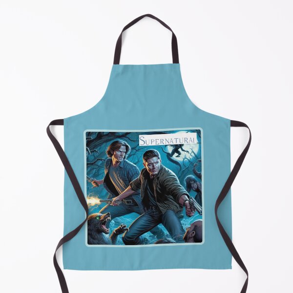 Item preview, Supernatural - Original Artwork by me - 7 of 9 Depiction of Sam and Dean Winchester fighting evil. designed and sold by Sunflower5576.