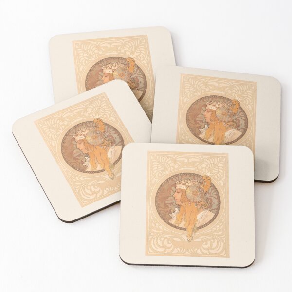 Item preview, Byzantine Heads: Blonde, by Alphonse Mucha. HIGH DEFINITION designed and sold by MINDTHECHERRY.