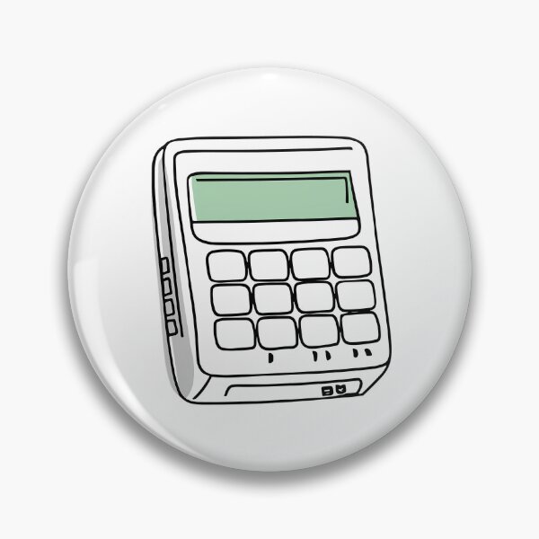 Item preview, Line art of a Pager designed and sold by design-you-love.