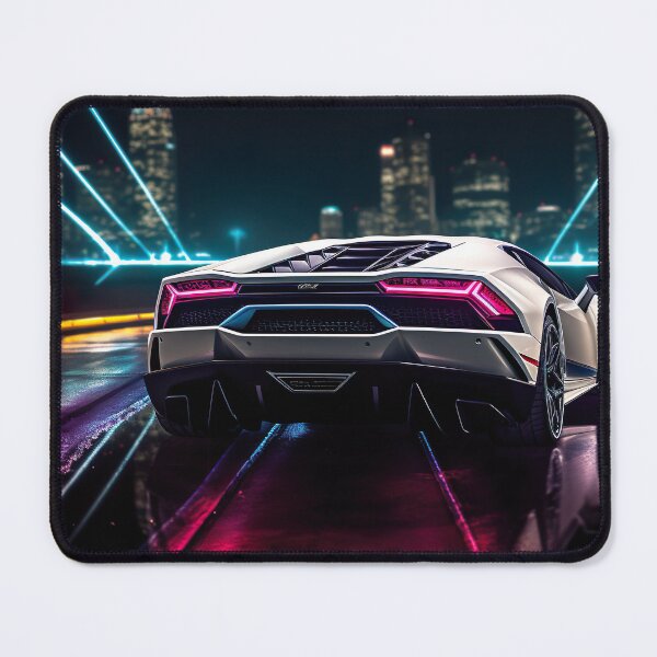 Item preview, Neon Fusion: Abstract Interpretation of the Lamborghini Huraca designed and sold by iQuorra.