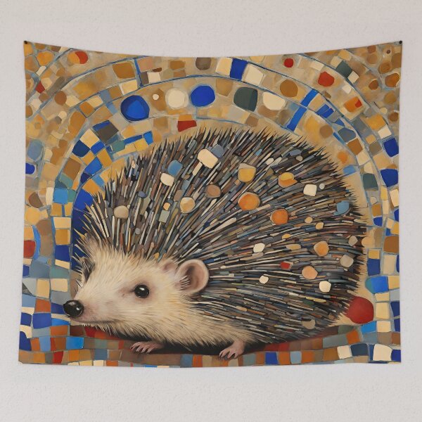 Item preview, Art Nouveau Hedgehog designed and sold by LittleGoblinPrs.