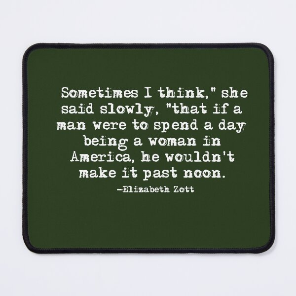 Item preview, Can Men make it past noon?-Elizabeth Zott quote designed and sold by HerbalBlue.