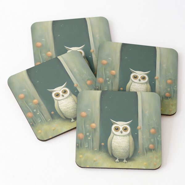 Item preview, Sleepy owl designed and sold by solveigsmake.