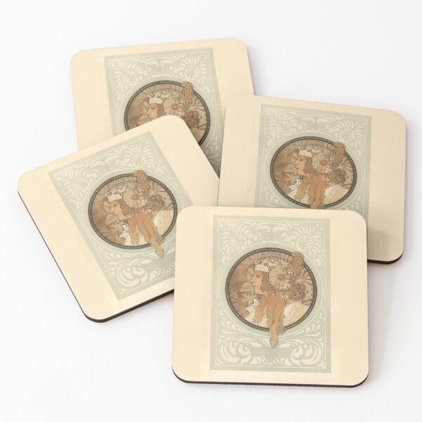 Item preview, Byzantine Heads: Blonde, by Alphonse Mucha. HIGH DEFINITION designed and sold by MINDTHECHERRY.
