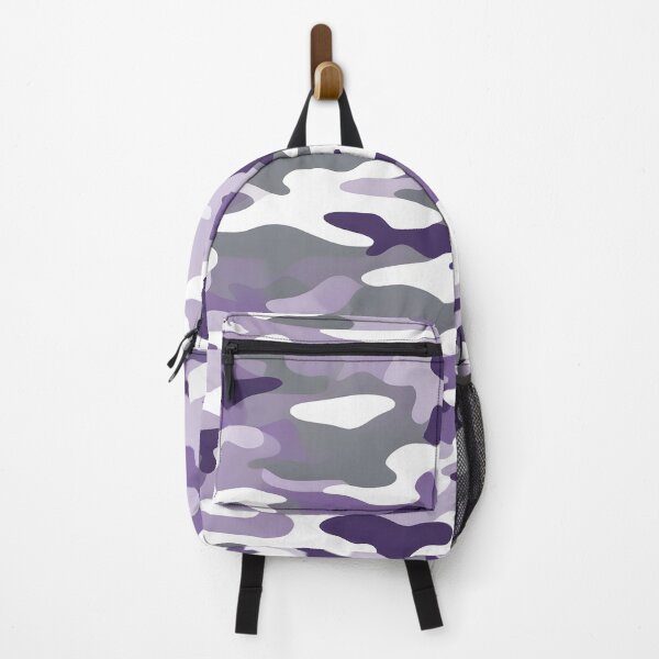 Item preview, Purple and Gray Camouflage designed and sold by TheCamoShop.