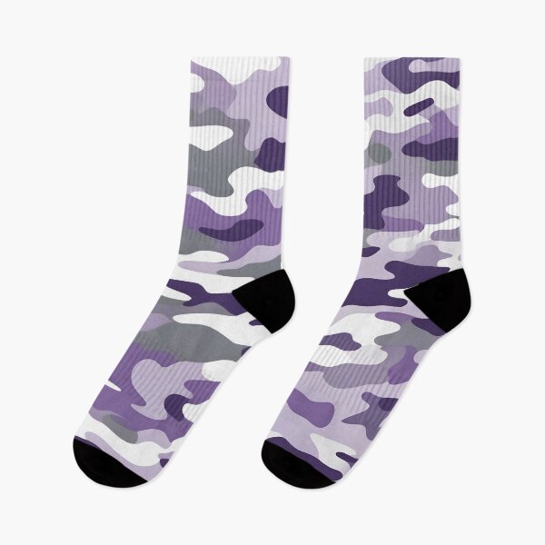Item preview, Purple and Gray Camouflage designed and sold by TheCamoShop.