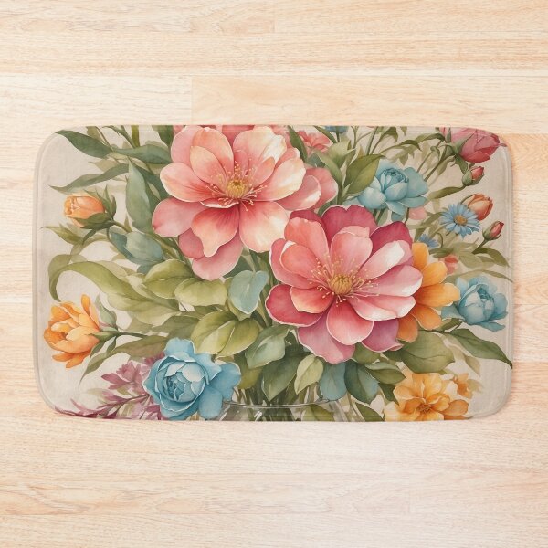 Item preview, Watercolor Blooms designed and sold by Neranchara.