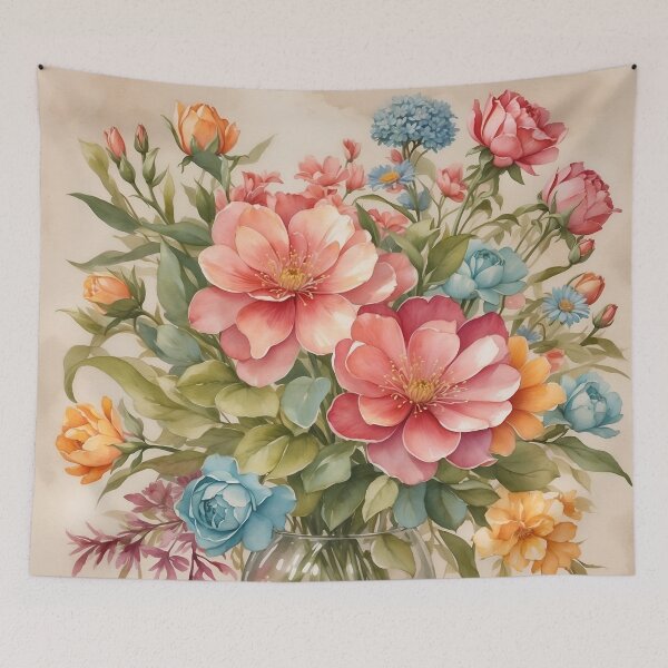 Item preview, Watercolor Blooms designed and sold by Neranchara.