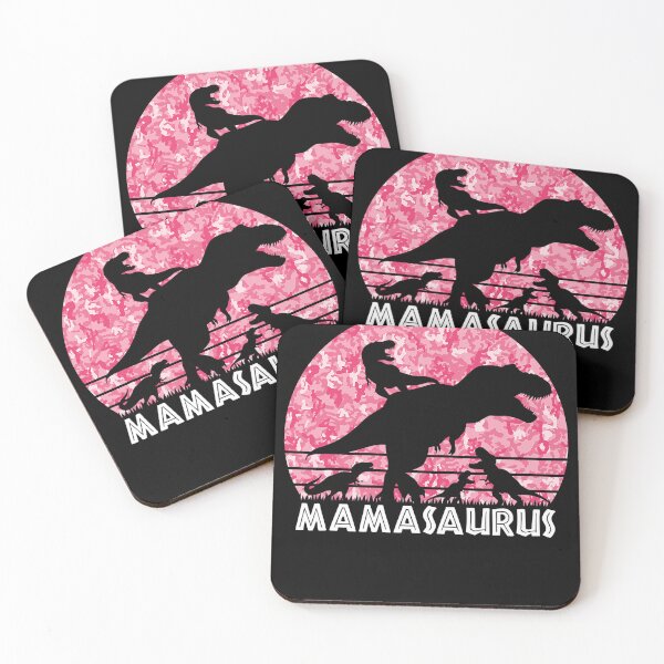 Item preview, Mamasaurus Rex Mom of 4 k Camo Dinosaur Mothers Day Gift designed and sold by SpeedyPrints.