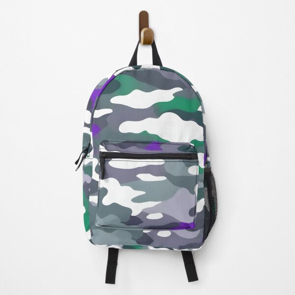 Item preview, Green, Gray and Purple Camouflage Pattern designed and sold by TheCamoShop.