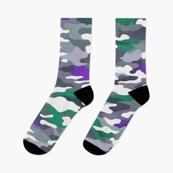 Item preview, Green, Gray and Purple Camouflage Pattern designed and sold by TheCamoShop.