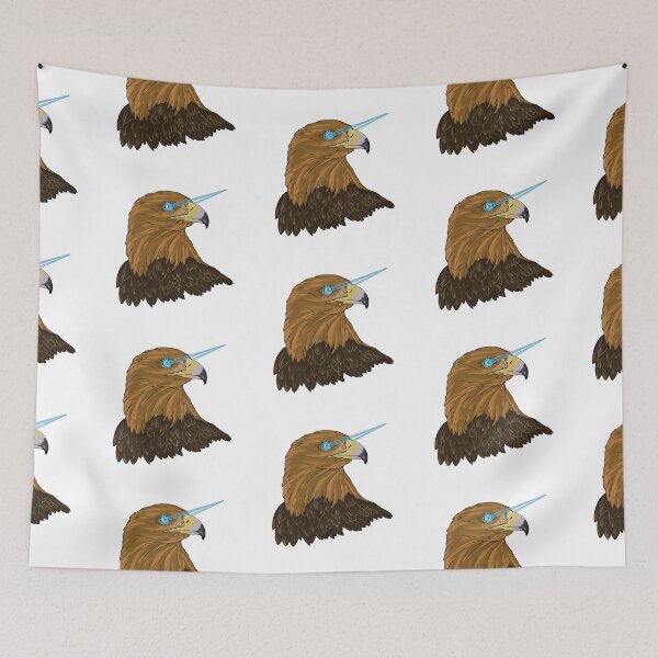 Item preview, Golden Eagle with Laser Eyes designed and sold by Bearschtick In The Woods.