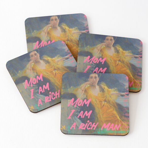 Item preview, Mom I Am A Rich Man - Cher Quote designed and sold by H G  Designs.