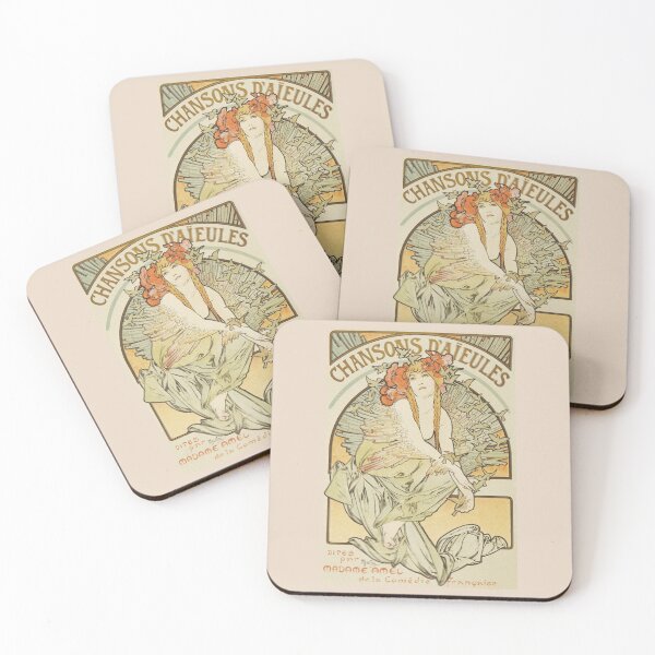 Item preview, Chansons d'Aieules, by Alphonse Mucha. HIGH DEFINITION designed and sold by MINDTHECHERRY.